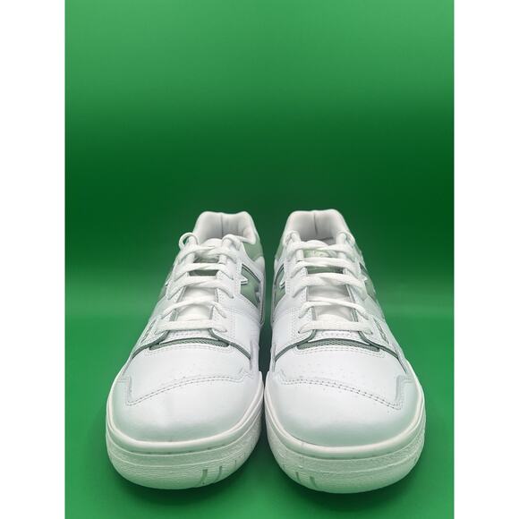 New Balance 550 “White Mint Green” Size 12 OG Box White Leather (BB550FS1) - Picture 2 of 7
